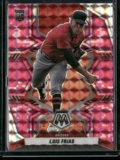 2022 Panini Mosaic #202 Luis Frias Pink Camo Mosaic