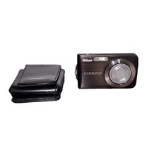 Nikon Coolpix S220 10.0MP Digital Camera Plum W/ Battery Tested Works No Charger