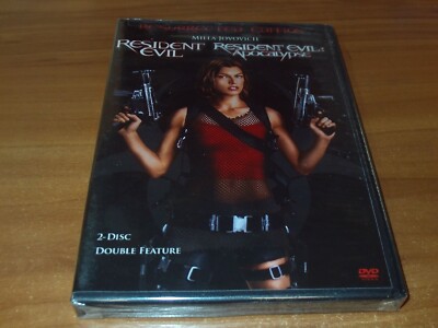 Resident Evil /Resident Evil: Apocalypse (DVD, 2007, 2-Disc, Widescreen) 1 2 NEW