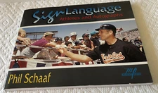 Sign Language Athletes And Autographs Book By Phil Schaaf - NOS