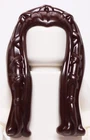 Lego Dark Brown Minifigure Hair Long with Braided Front