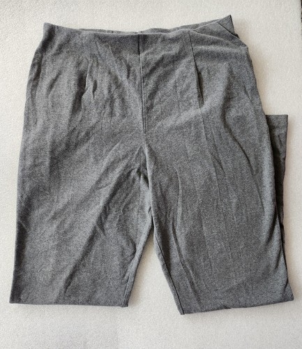 L.L. Bean Jogger plissierte Loungehose grau Damen Größe Large
