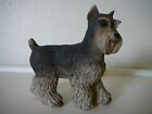Stone Critter Schnauzer Dog Figurine Sculpture Figure