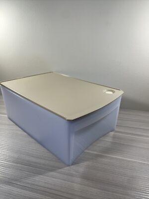 Tupperware Shelf Smart Container #2 Rectangle Large 20-1/4 Cups / 4.8 L New!