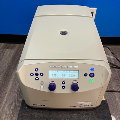 Eppendorf 5430 R Refrigerated Centrifuge Max Speed 17,500 w/ FA-45-30-11 Rotor