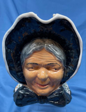 Southern Potteries Blue Ridge PIONEER WOMAN Character Jug Toby HTF