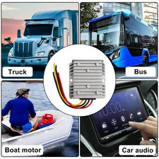 Waterproof DC/DC Converter Regulator 12V/24V Step Up to 36V 3A 108W