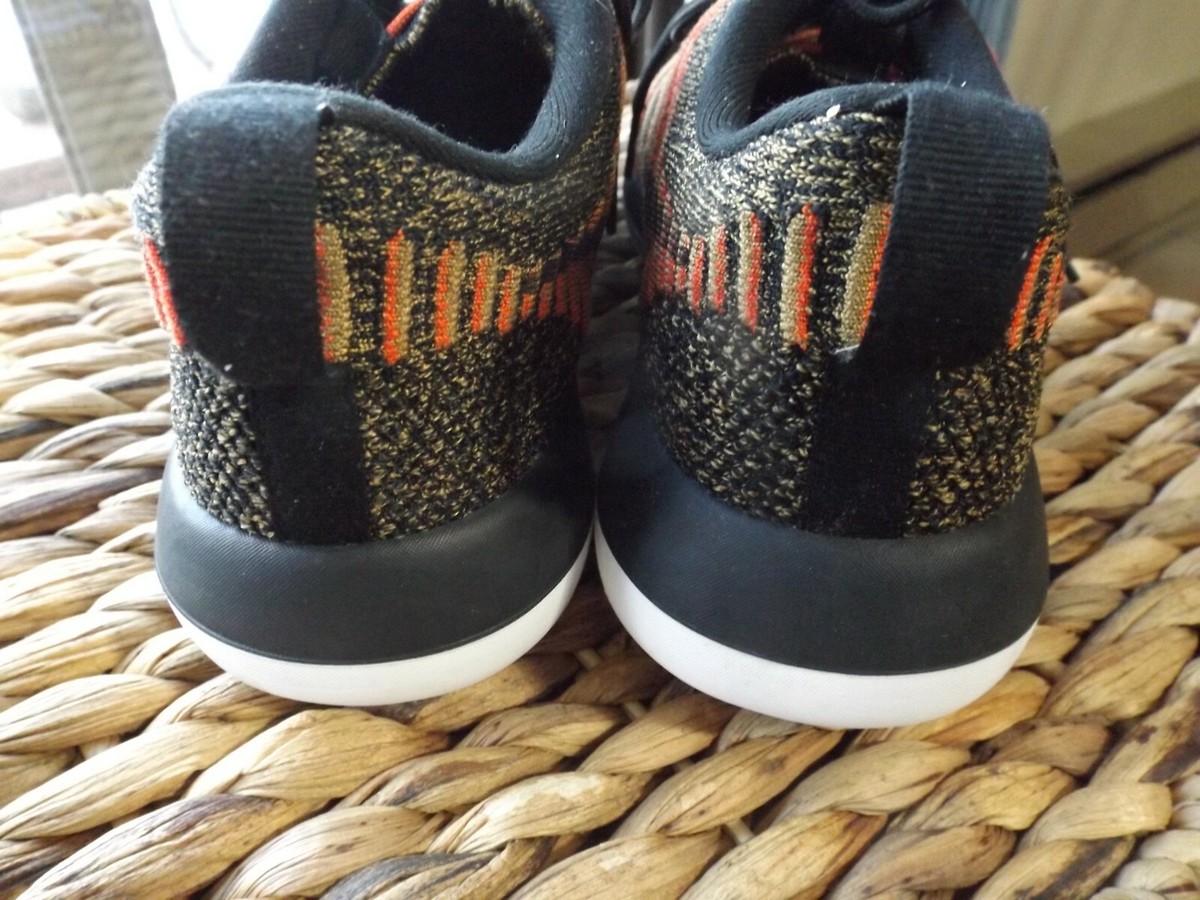 NIKE man red/black Stripped RUNNING Lace Up ATHLETIC SHOES 