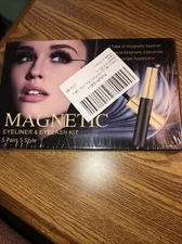 Isinlive Magnetic eyeliner and eyelash kit 5 Pair 5 Styles