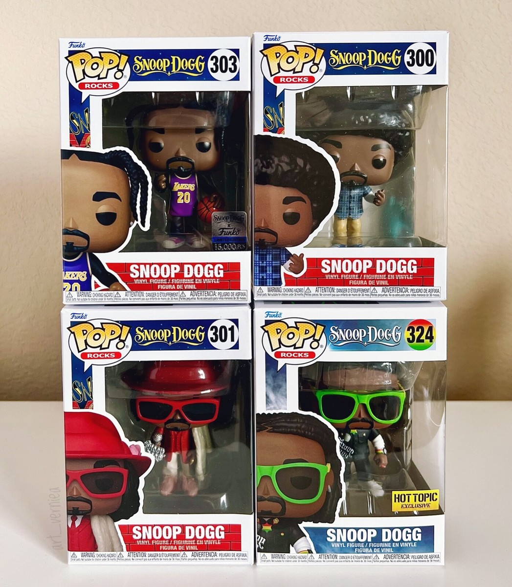 その他 Funko Snoop Dog Lakers jerseys set Funko Pop! SNOOP DOGG SET Lakers Jersey #303 LE 15K, #300
