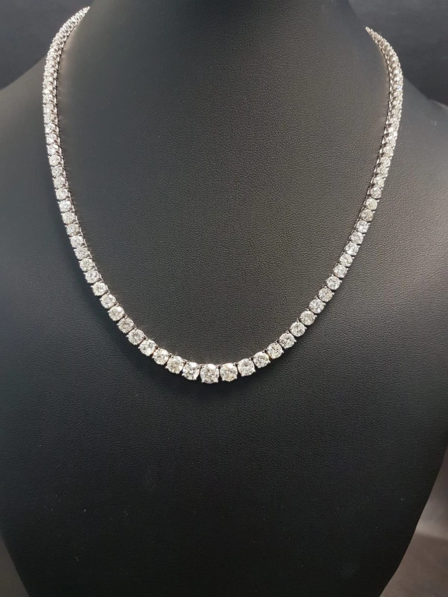 Si diamond cheap tennis chain