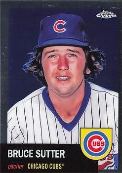 2022 Topps Chrome Platinum Anniversary #53 Bruce Sutter