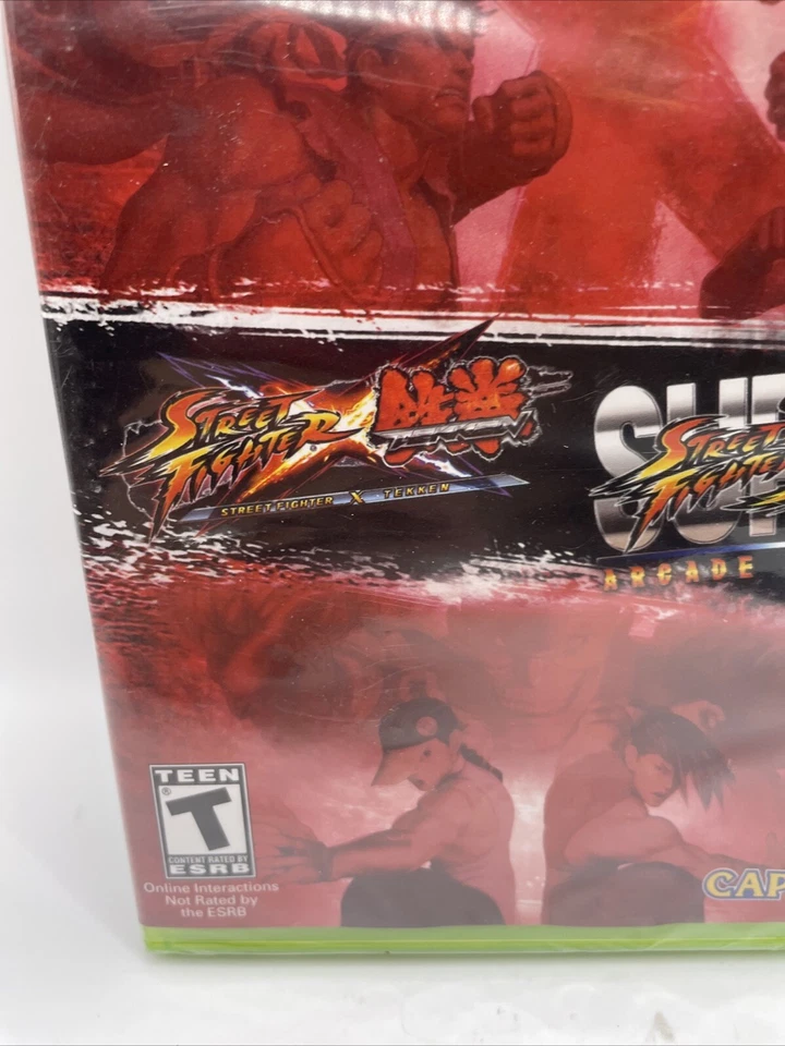 BRAND NEW SEALED Super Street Fighter IV Arcade Edition x vs Tekken XBOX 360 - Image 2 of 4