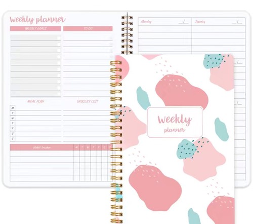 Weekly Planner and Pink Series Highlighter Pen Set Bundle - Picture 8 of 8