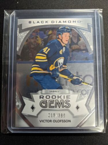 Victor Olofsson 2019-20 Upper Deck Black Diamond Rookie Gems /399 - Picture 1 of 2