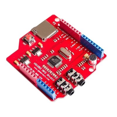 VS1053 Stereo Audio MP3 Player Shield Record Decode Circuit PCB Board Module