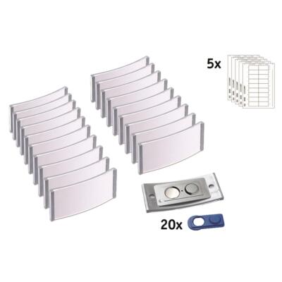 badgepoint Namensschild polar POL30MA66-20DR 70x30mm e.st 20St.