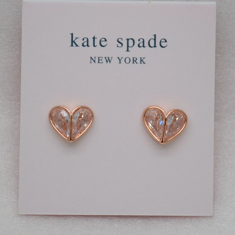 Kate spade earrings rose gold deals