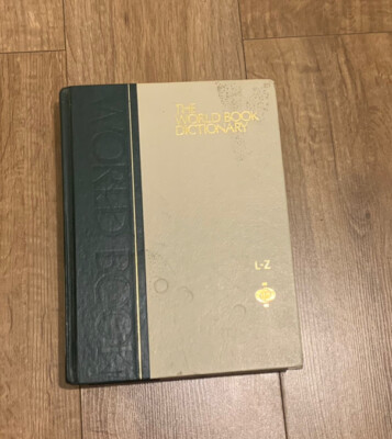 The World Book Dictionary 全2巻 The World Book Encyclopedia Dictionary Complete 2 Volume Set