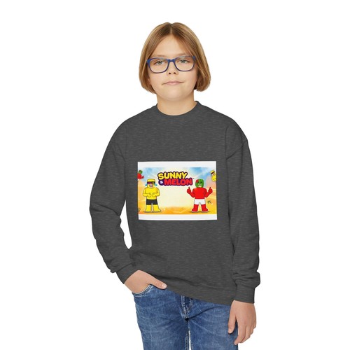 Sunny Melon Jugend Sweatshirt mit Rundhalsausschnitt - Bild 24 von 41