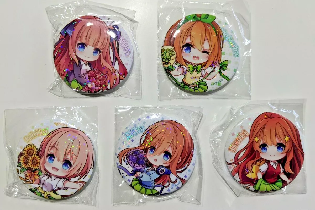 The Quintessential Quintuplets Anime 5-toubun no Hanayome badge