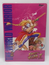 Original Japanese Shitajiki1992 Capcom Gamest Street Fighter 2 Balrog / Vega