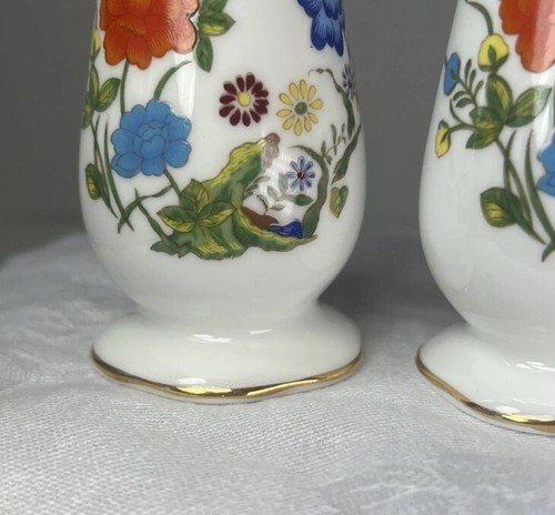 Aynsley English Bone China FAMILLE ROSE Salz Pfefferstreuer RAR ohne Stopfen - Bild 6 von 18