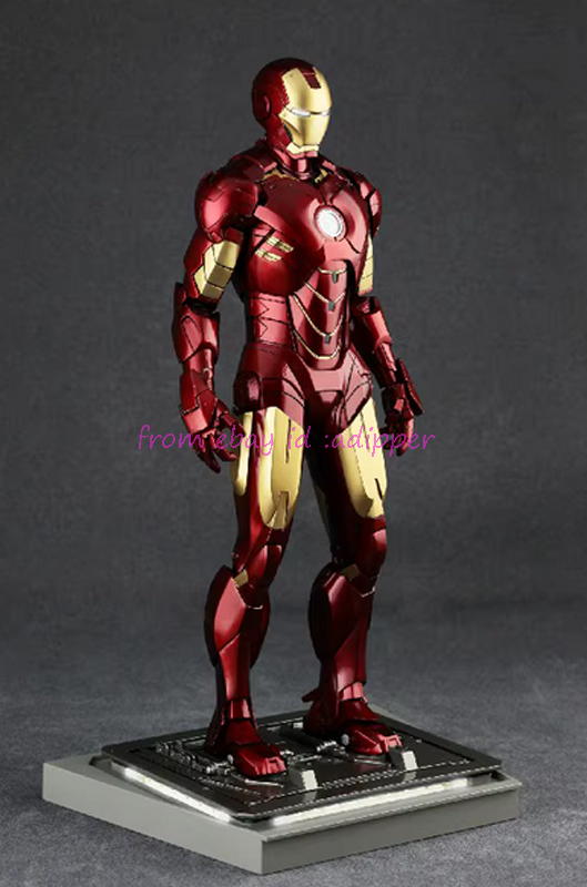 Perfect HT Mms123 1/6 Iron Man 2: Mark Iv Limited Edition Out Of