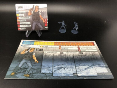 CMON - Zombicide - Kickstarter Exclusive Survivor - Yuri + 2nd Edition Card