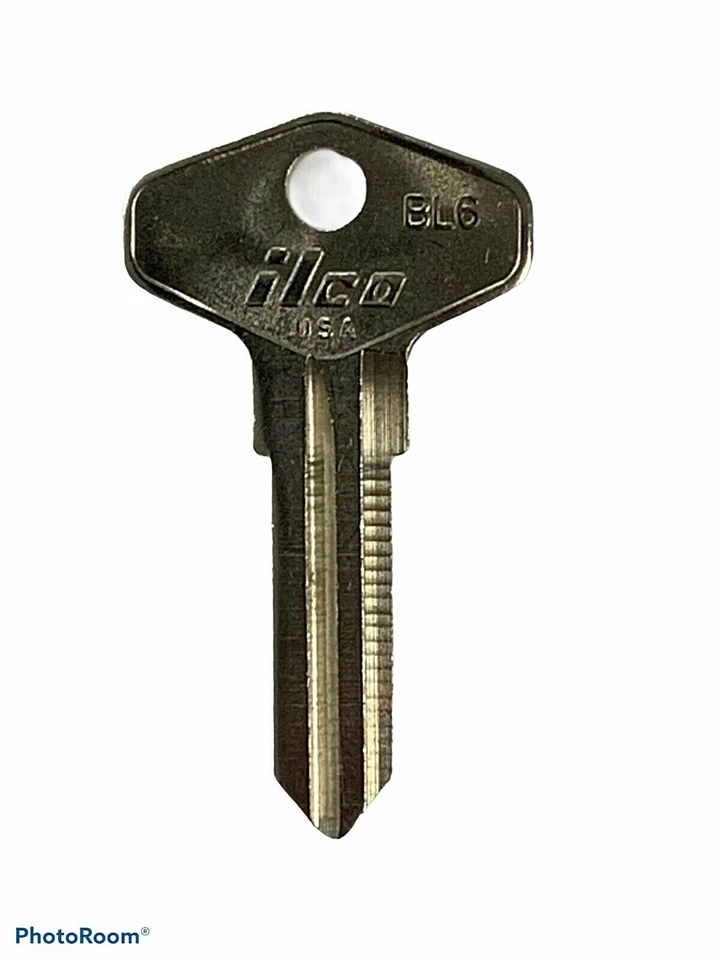 1 llave en blanco para puerta y camión Jaguar Vanden Plas 1979-1987 automotriz BL6 CEMJC CEM3 Foto 2 de 4