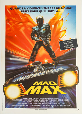 Original Movie Poster, Hamagami, Mad Max, Mel Gibson, Science fiction, 1979