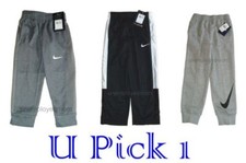 Nike Athletic Pants Long Sports Active little Boys Youth Warm Sweat Pant kids