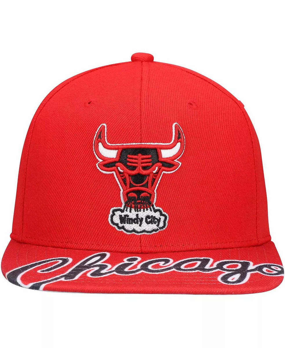 6HSSMM21036-CBURED1] MENS NBA CHICAGO BULLS SWINGMAN POP SNAPBACK