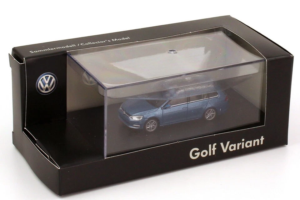 RARO VW GOLF 7 VII 5G GT HIGHLINE VARIANTE FAMILIAR AZUL 1:87 RIETZE (MODELO DE DISTRIBUIDOR) Foto 2 de 2
