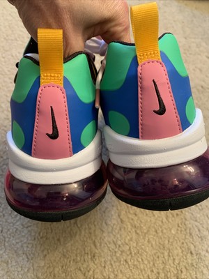 nike air max 270 react in the color gum ball