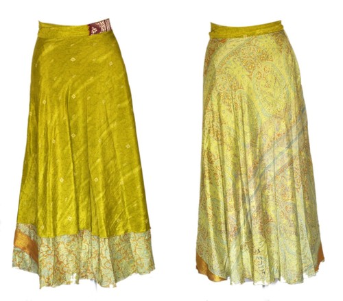 Women Swimwear Bikini Cover Up Beach Sarong Dress Sari Casual Wrap Skirt Silk - Foto 40 di 48