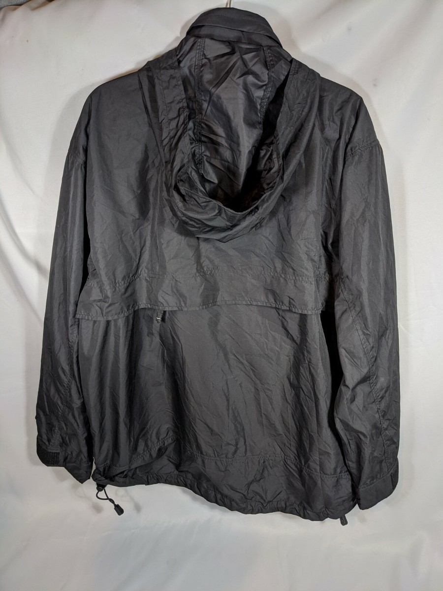 Vintage Nike Climafit Tech Jacket Men's Large Black Packable