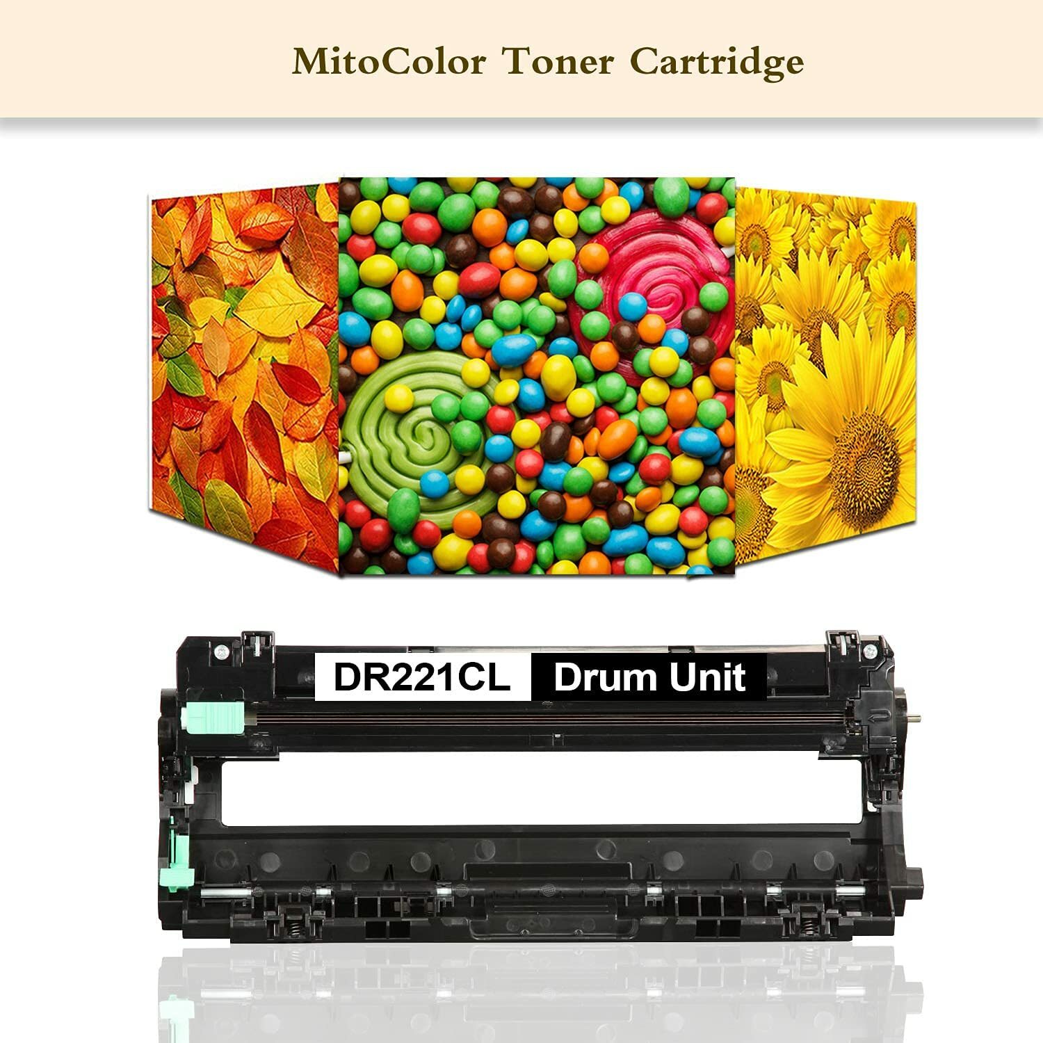 4 Pack DR221CL Drum Unit for Brother MFC9130CW MFC9330CDW MFC