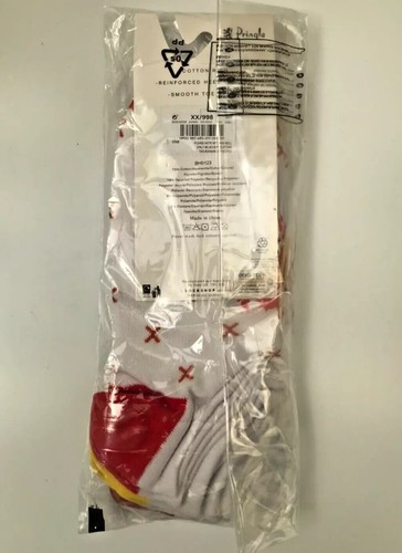 Pringle Men's 3-Pack Low Cut Colour Pop White Trainer Sports Socks Size 7-11 New - Picture 8 of 15