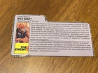 1989 GI Joe Wild Boar file card ARAH