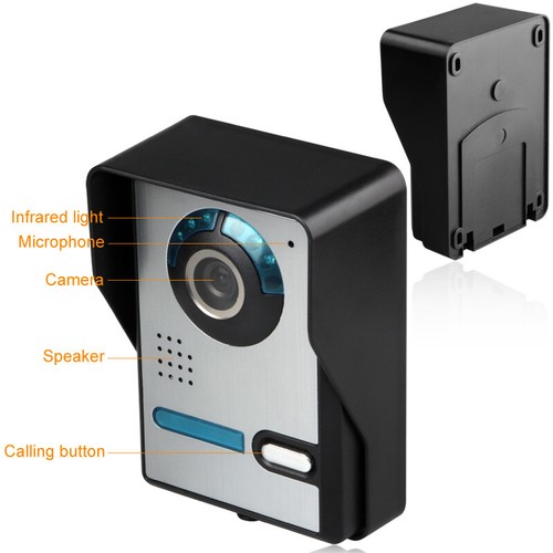 Wired Door Phone Doorbell Touch Key 7" Lcd Video With Ir Camera Home Security AD - Picture 142 of 173