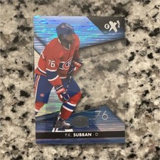 Fleer Ultra 2014-15 EX Insert P.K. Subban #27 Montreal Canadiens NHL Hockey