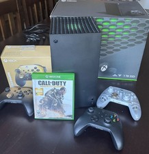 Microsoft Xbox Series X 1TB SSD Home Console - 3 controllers, Call of Duty game