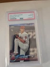 2018 TOPPS CHROME PITCHING #150 SHOHEI OHTANI ROOKIE PSA 10 ANGELS DODGERS