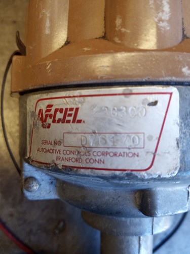 30303 ACCEL DUAL POINT DISTRIBUTOR 426 440 MOPAR EXTERNAL DWELL - Picture 2 of 6
