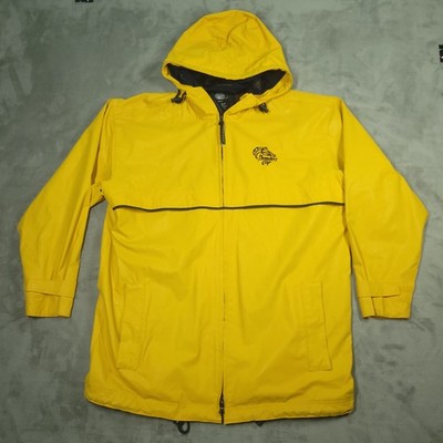 Breeders Cup World Championships Rain Jacket Unisex Yellow Small Charles River