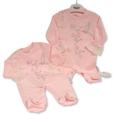 Spanische Baby Mädchen Kleidung Kolibri Schlafanzug Strampler Baby Grow Outfit