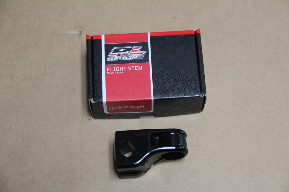 NEW Redline Flight  Stem 1 1/8 in Threadless 4 Bolt Alloy  Front load - Image 2 of 4