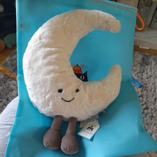 JellyCat Amuseables Moon 33cm New Rare Plush Gift dust bag +tags Free Delivery