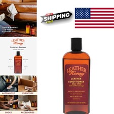 Leather Conditioner Pack of 1 8 Fl Oz Long Lasting Protection Up to Six